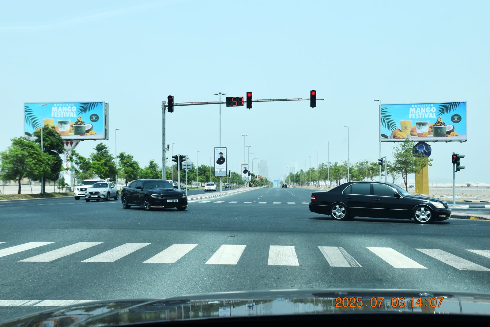 Shaikh Khaleefa St Fujairah Entrance Area — Back-Lit unipole, Fujairah