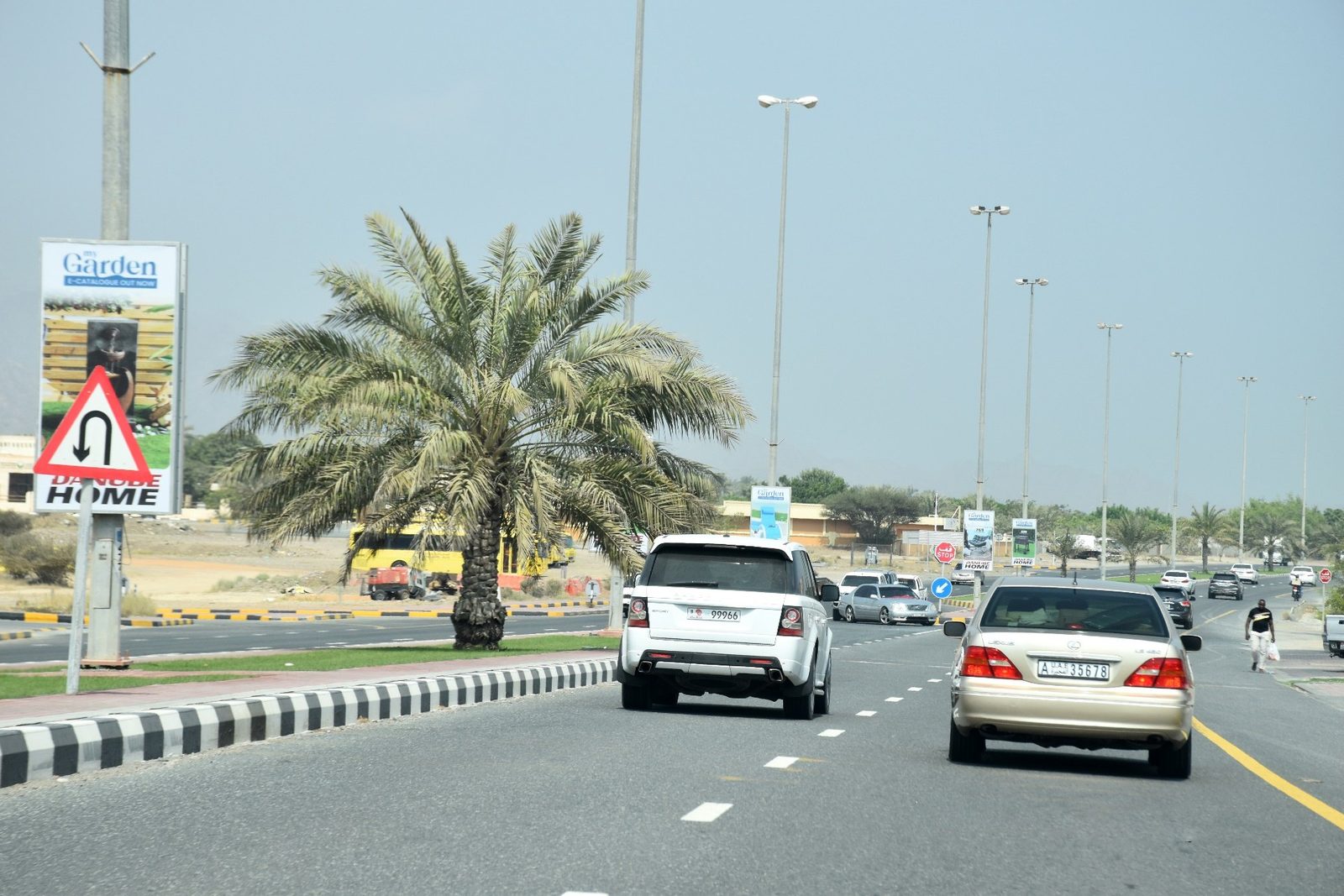 Dhadna — Back-Lit Lamppost, Fujairah