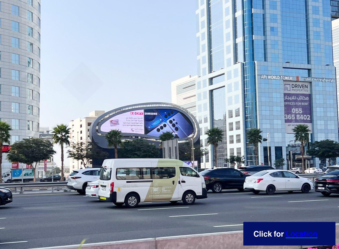 SZRD Dubai Eye — DWTC & Museum of the Future — High-Definition LED Screen, Dubai