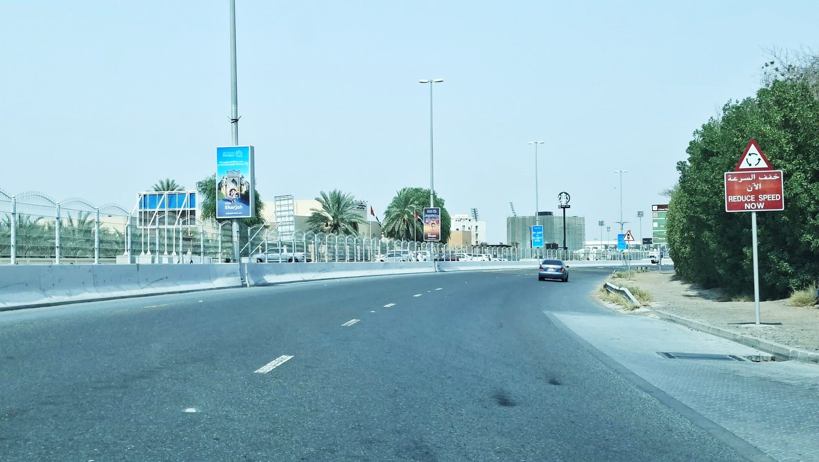 Al Dhaid Opp Lulu Area Maleha Side — Back-Lit Lamppost, Sharjah